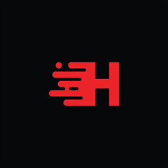 Obraz premium letter h icon logo business template