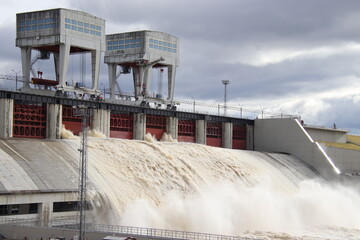 dam on the river