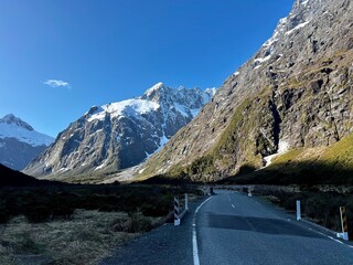 ミルフォード ロード フィヨルドランド国立公園 ニュージーランド
