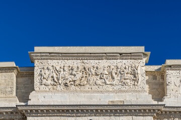 Roman triumphal arch, Orange, UNESCO world heritage, Provence, France