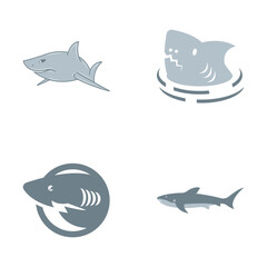 Fish logo template