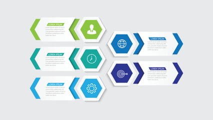 Vector infographic design template with 4 options or steps