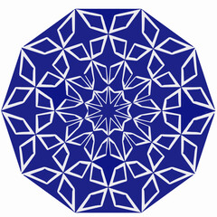 Abstract background with color shapes . Grunge mandala  for textile, fabric, wallpaper, wrapping paper..