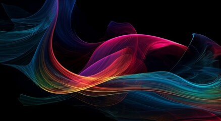 abstract background colour waves