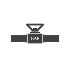 Gas pipeline vector icon. Tube flat sign design. Piping icon. Pipeline symbol pictogram. UX UI icon