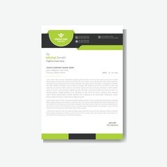 Geometric Letterhead Design Modern Business Letterhead Design Template
