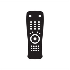 Remote controller vector icon. Remote control flat sign design. TV Television remote controller symbol pictogram. UX UI icon