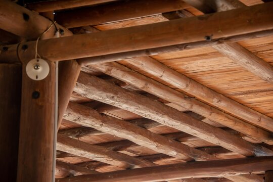 old wooden rooft