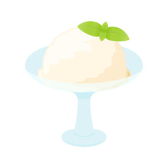 いろんな種類のカラフルなアイスクリーム