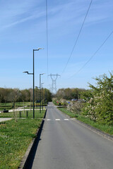 haute tension en ville