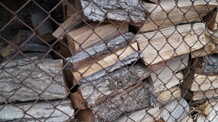 dacha, firewood, dacha inventory, spring, labor, work