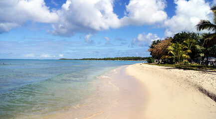 Raisins Clairs beach, Grande Terre, Guadeloupe Island, France
