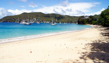 Fototapeta na wymiar Princess Margaret Beach, Bequia Island, St. Vincent and the Grenadines