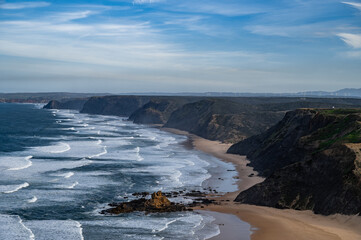 Atlantic Coast in South Portugal