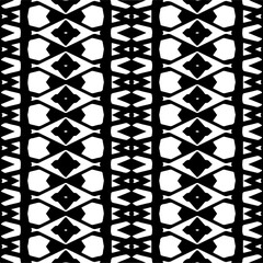 Black and white abstract patterns.Seamless monochrome repeating pattern for web page, textures, card, poster, fabric, textile.