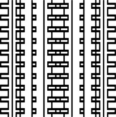 
Black and white abstract patterns.Seamless monochrome repeating pattern for web page, textures, card, poster, fabric, textile.