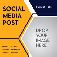 Social Media post banner design 