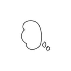 chat bubble and conversation icon