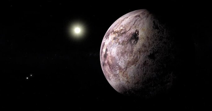 Exoplanet Proxima Centauri B with Alpha Centauri binary stars and red dwarf star