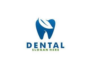 Creative dental care logo vector. dental clinic logo, Abstract dental logo design inspiration