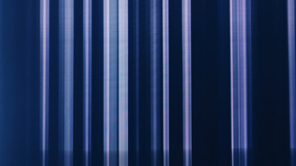Stripe noise. Computer glitch. Static distortion. Blue color grain lines digital artifacts texture dark abstract illustration background.