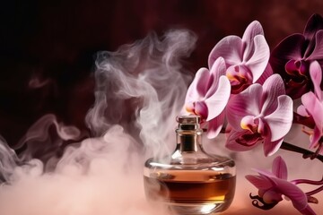 Orchids flower fragrance. Generate Ai