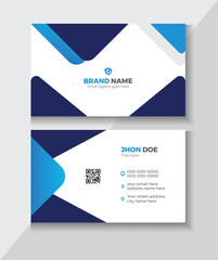 Modern and simple business card design, Luxury and elegant business card design, Business card design set template for company corporate style.