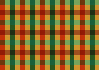Seamless tartan plaid pattern background. Vector illustration.