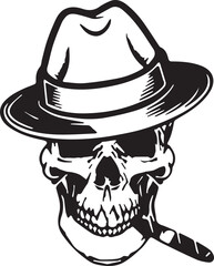 Skull Vector The skeleton Vector is free download with design template eps illustration  