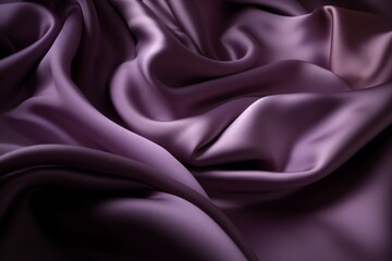 Purple silk textile. Generate Ai
