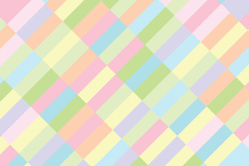 Pattern of rectangles of pastel colors