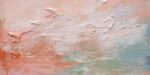 Naklejka premium Bright abstract background painted with oil paints created with generative ai tools