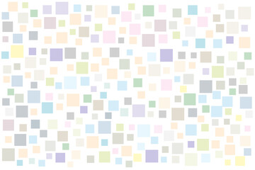 Premium background of multicolored squares pastel color
