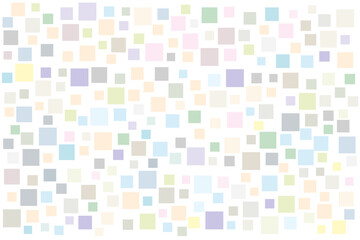 Premium background of multicolored squares pastel color