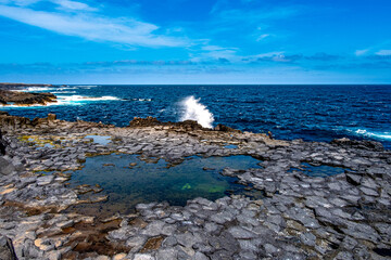Impressionen von der Küste zwischen Buenavista del Norte und Los Silos auf der Kanareninsel Teneriffa.