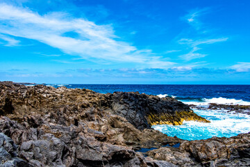 Impressionen von der K&uuml;ste zwischen Buenavista del Norte und Los Silos auf der Kanareninsel Teneriffa.