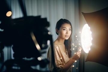 Movie actress. Generate Ai