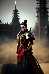 Fototapeta na wymiar samurai