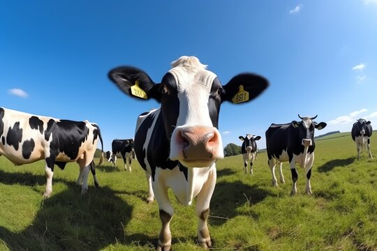 photo of cows grazing