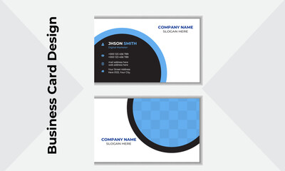 Business card design template, Clean professional business card template, visiting card, business card template.