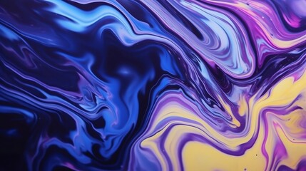 Abstract background, Liquid Paint Swirl, Purple, and Orange. High-resolution texture background.