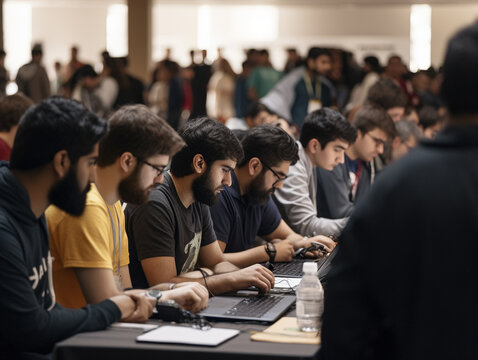 Men in a Hackathon | Generative AI