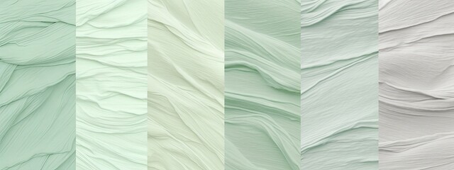 green monochromatic textured background, generative AI Art