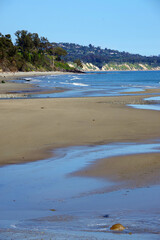 California coastline in Goleta looking south