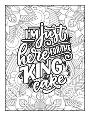 motivational quotes coloring pages design .inspirational words coloring book pages design. Hand drawn with inspiration word. Coloring for adult and kids. Vector Illustration. Positive quotes coloring 