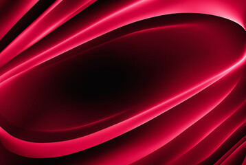 abstract curved line background in red gradient color