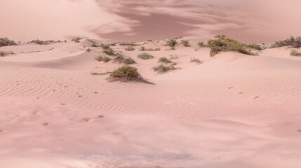 Pink Sands Seamless Repeating Texture, Generative AI