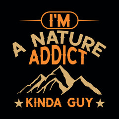 Camping Adventures mountains Outdoors Vector illustration t-shirt design Graphic T-Shirt Design