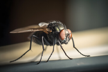  Houseflies in the Home. Generative AI
