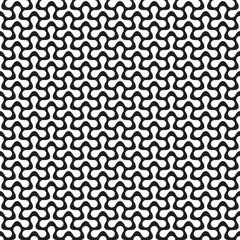 Seamless organic interlocking shape pattern background